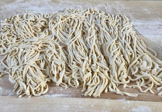 北方面食手擀面制作过程