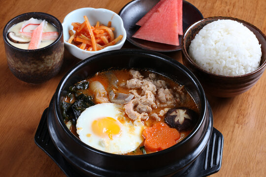 泡菜牛肉汤