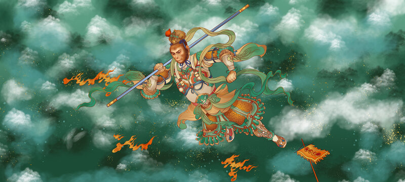 西游记人物天宫孙悟空