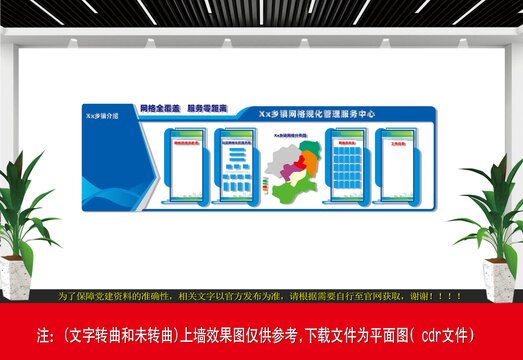 社区网格化管理文化墙