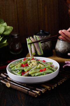 炒豆角