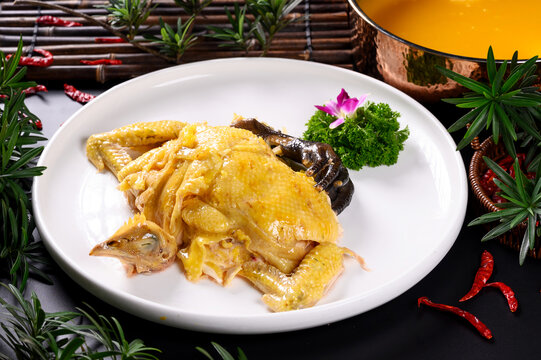 鸡煲火锅