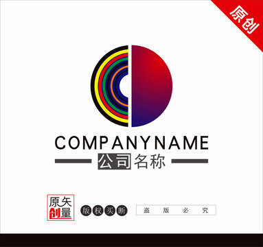 CD字母标志