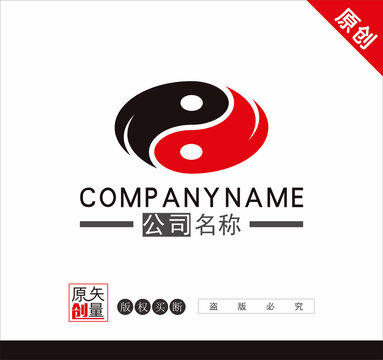 太极标志设计
