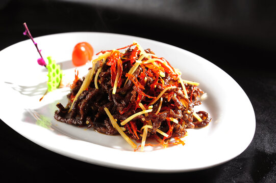 干煸牛肉丝