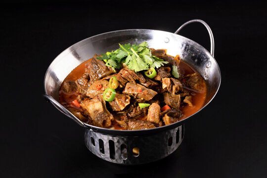 干锅牛肉