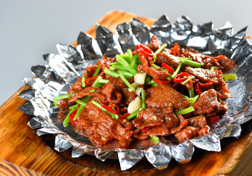 铁板牛肉