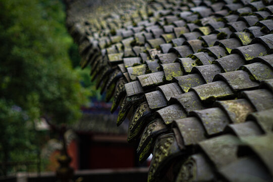 古建筑房檐