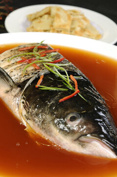 千岛湖鱼头泡饼