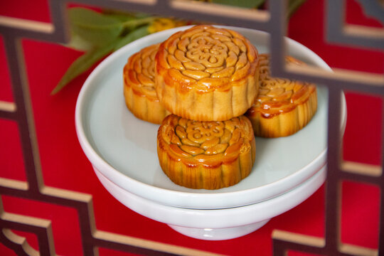 中秋广式月饼