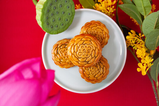 中秋广式月饼