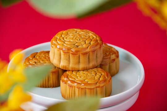 中秋广式月饼