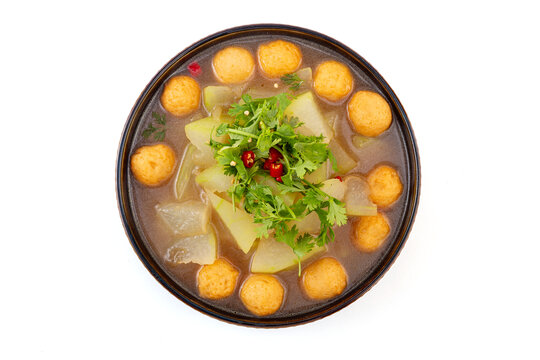 鱼丸炖冬瓜