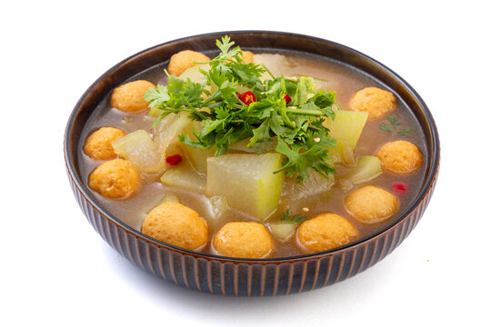 黄金鱼丸炖冬瓜
