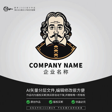 LOGO国外卡通外国人物