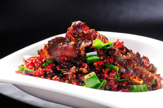 干椒腊牛肉