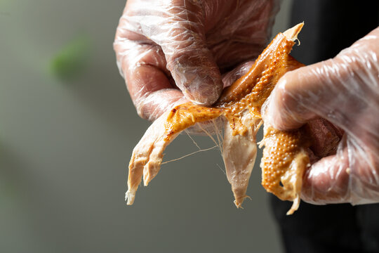 手撕烧鸡