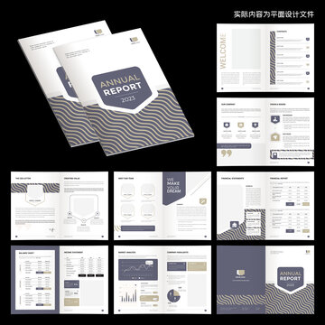 外贸画册InDesign模板