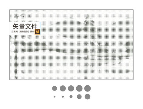 风景画镂空板