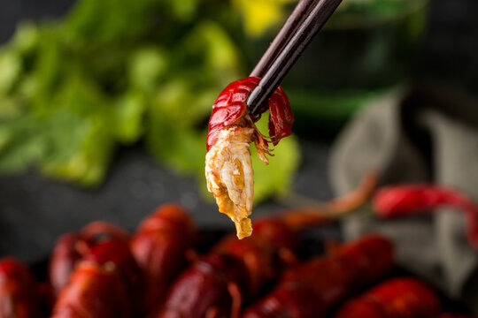 麻辣口味小龙虾