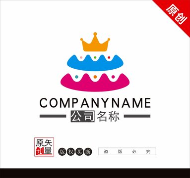 蛋糕标志