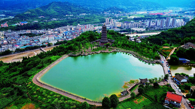 兰家山公园大鱼塘