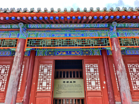 咸阳凤凰台殿堂