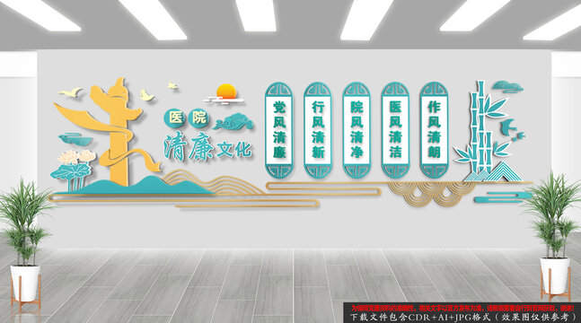 医院廉政文化墙