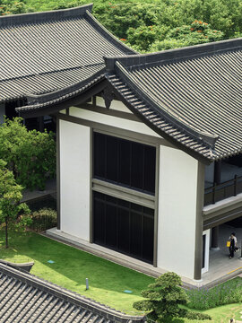 古风建筑广州文化馆广州旅游