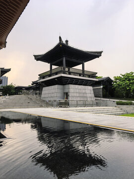 古风建筑广州文化馆