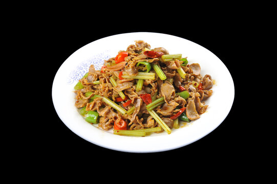 辣椒炒鸡胗