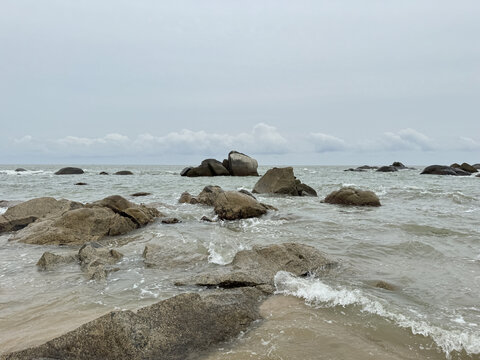 海边岩石