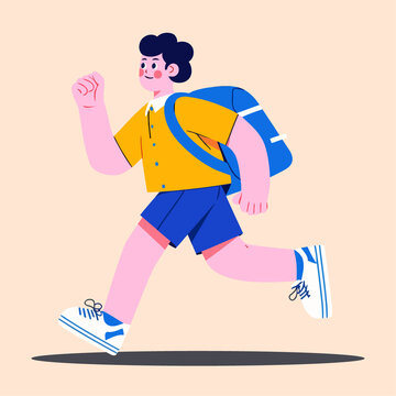 卡通男孩插画