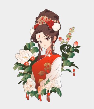旗袍美人