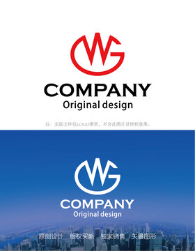 GW字母logo