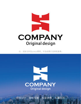 SH字母logo