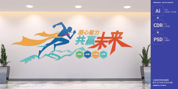 企业励志标语文化墙