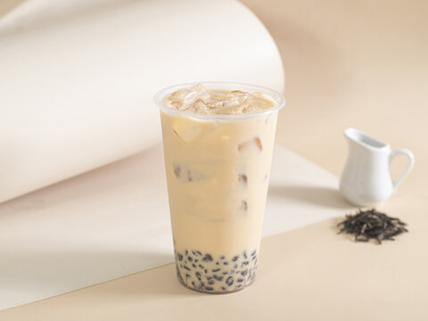 红豆奶茶