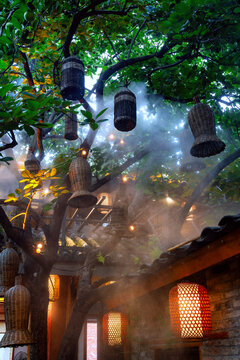 中式庭院餐馆