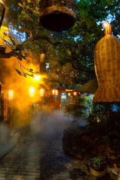 中式庭院餐馆