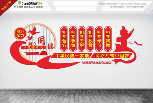 民族团结文化墙