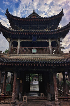 西安大学习巷大清真寺阁楼