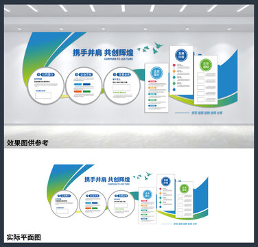 企业简介公司介绍办公室文化墙
