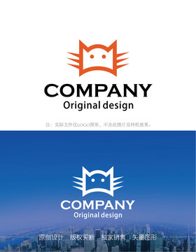 猫logo设计
