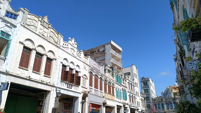 骑楼老街建筑