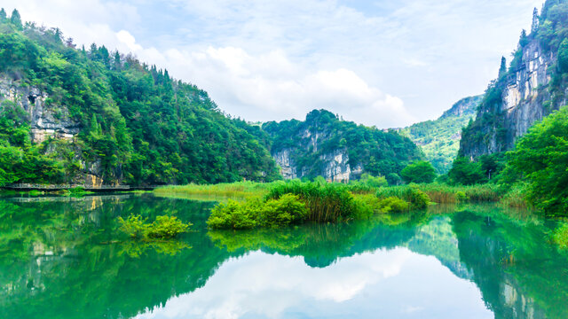 塞海湖风景