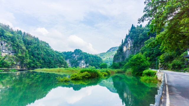 塞海湖风景