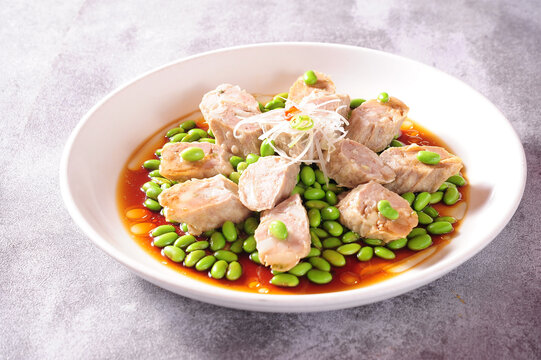 毛豆汉蒸五香卷