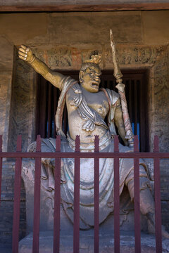 平遥双林寺四大金刚像