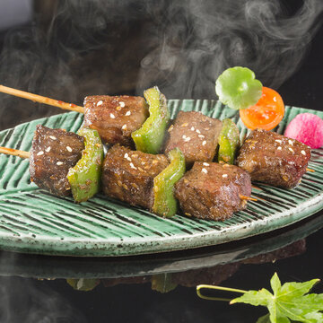 烤青椒牛肉粒